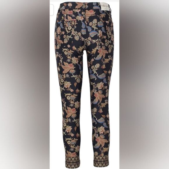 Desigual Exotic Cropped Jeans Size 46/14 - Picture 7 of 16